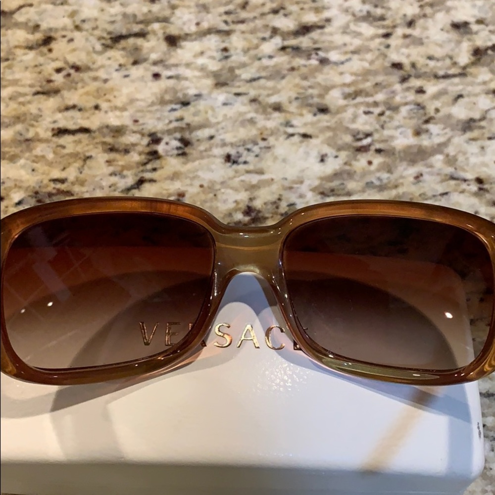 Authentic Versace Logo Sunglasses - image 3